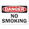 Signmission OSHA Danger Decal, No Smoking, 18in X 12in Decal, 12" W, 18" L, Landscape, No Smoking OS-DS-D-1218-L-19452 - alternate 1